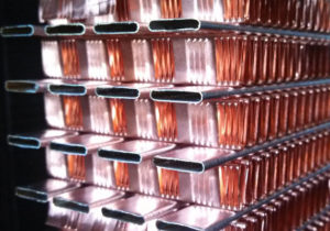 copper brass 4 row radiator core