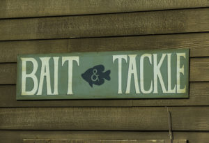 Bait and Tackle Sign