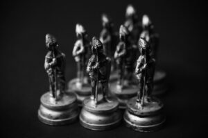 Pewter Chess Pieces